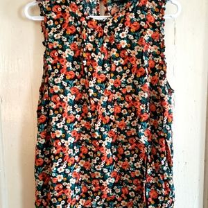 Torrid Floral Tank Top Sz 1
